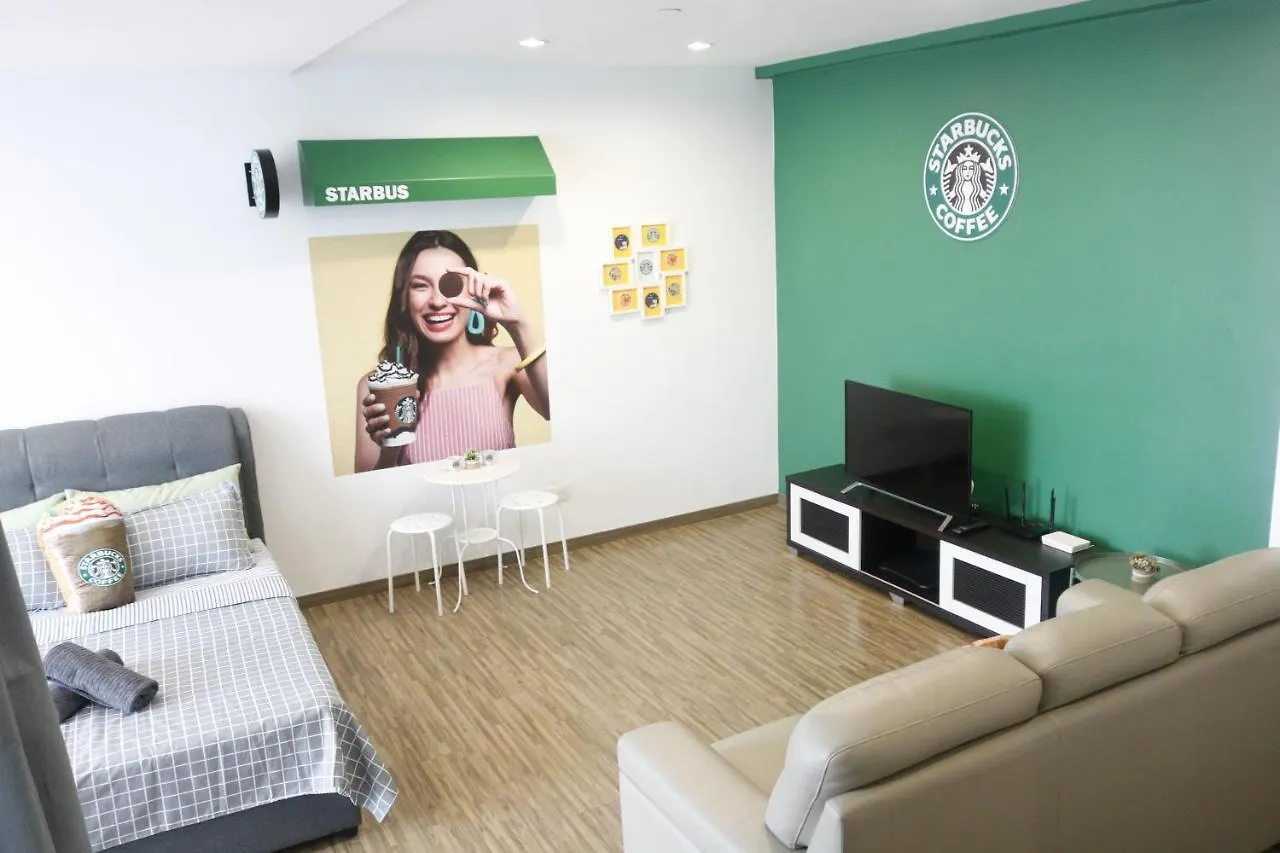 Cozy Suite Starbus! Zetapark! Above Shopping Mall! Free Wifi Free Parking Kuala Lumpur Appartement